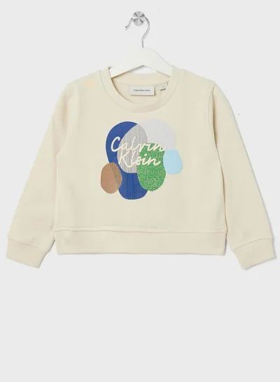 Calvin Klein Jeans Kids Graphic Logo Sweatshirt