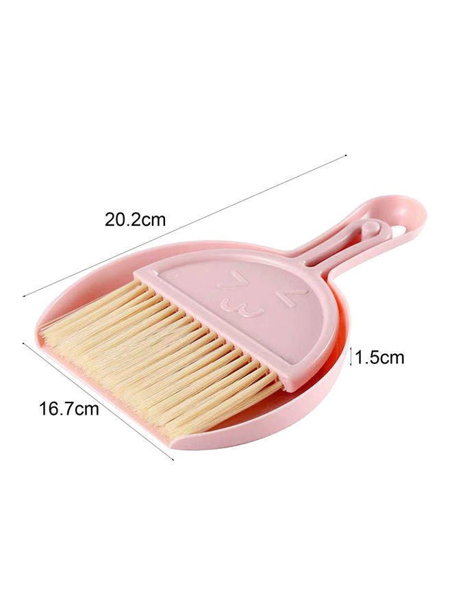 NIBEMINENT Desktop Cleaning Brush Set Pink - Image 2