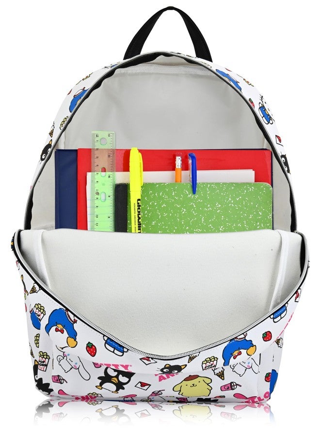 Fast Forward Sanrio Hello Kitty Backpack for Women, Men, Unisex | Cute PU Leather Large Hello Kitty and Friends Backpack Purse Shoulder Purse | Hello Kitty Bag and Hello Kitty Accessories - Image 4