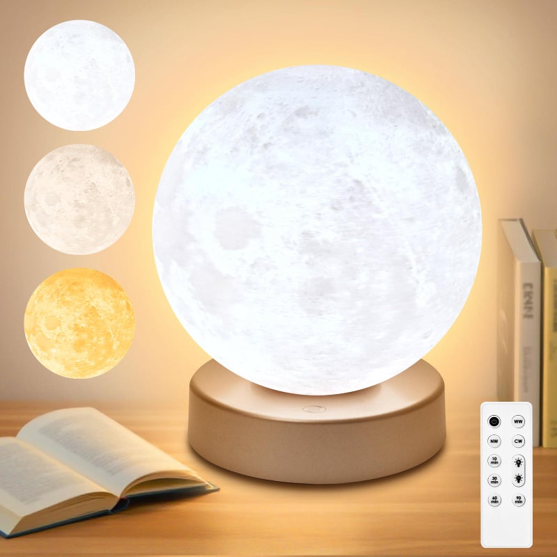 Doraubia Light Therapy Lamp10000 Lux Sun Lamp with 3 Color TemperaturesAdjustable BrightnessTimer Memory Function Happy Daylight LampFull Spectrum Light with Remote Control for Home Office - Image 2