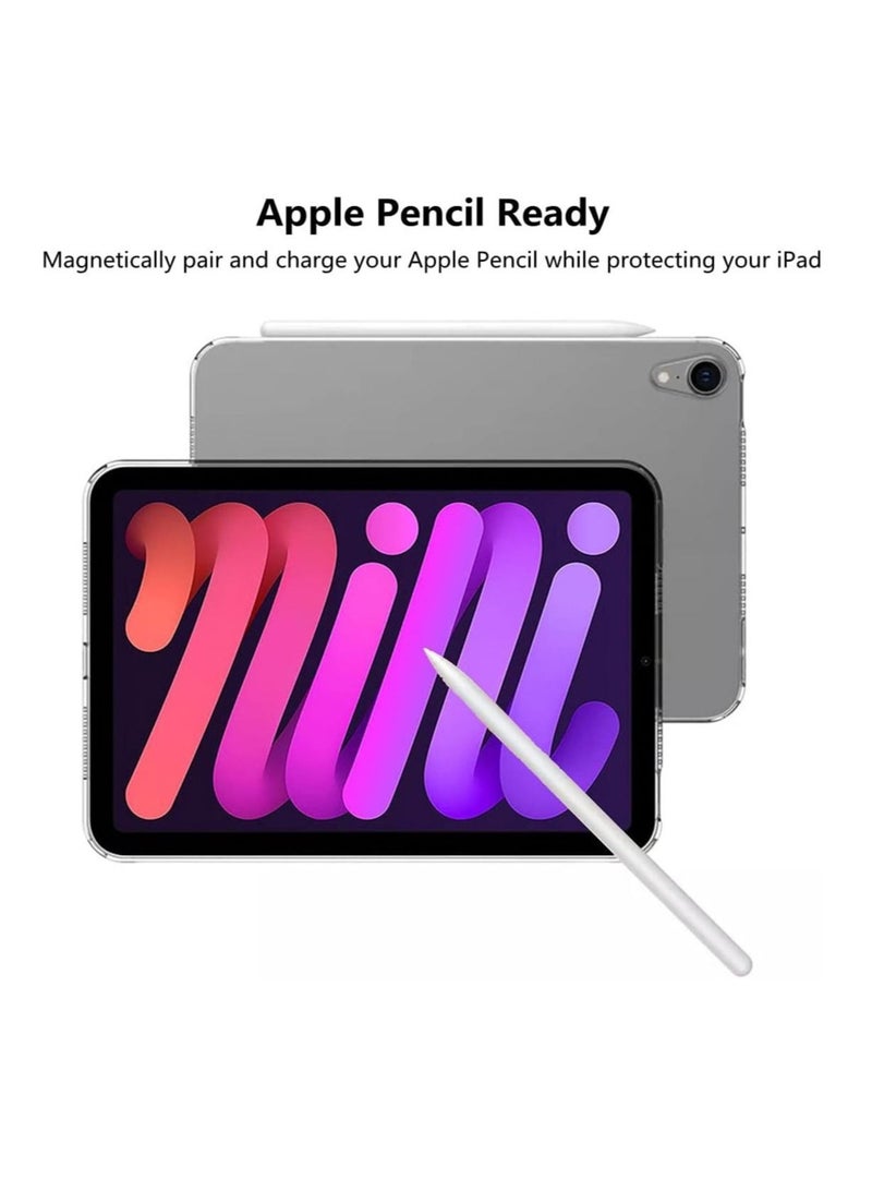 Case Compatible with iPad Mini 6 Clear Case, Ultra-Thin Transparent Soft TPU Back Cover Flexible Protective Skin Case for 8.3" iPad Mini 2021 6th Generation - Image 3