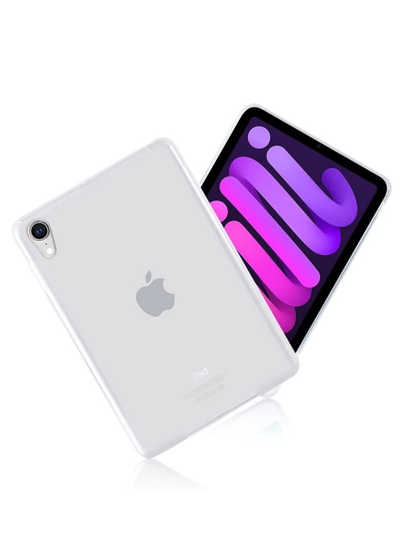Case Compatible with iPad Mini 6 Clear Case, Ultra-Thin Transparent Soft TPU Back Cover Flexible Protective Skin Case for 8.3" iPad Mini 2021 6th Generation - Image 2