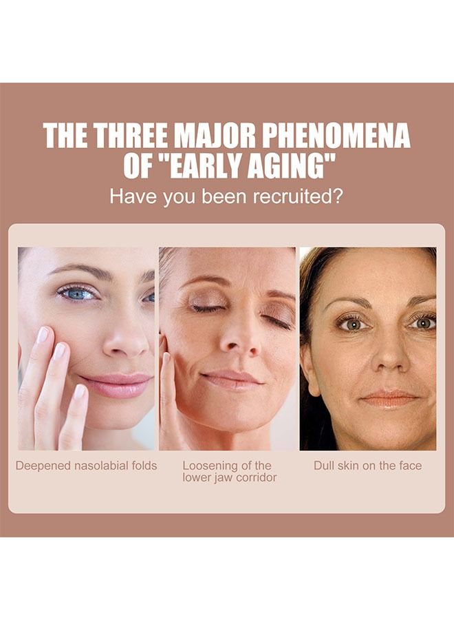 إيلهو كريم الوجه والرقبة المضادة للتجاعيد كريم عصا تخفيف الخطوط الدقيقة في الوجه ، ترطيب ثبات مكافحة الشيخوخة إصلاح كريم عصا - Image 4