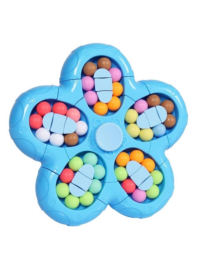 ماجيك واند عصا سحرية على شكل زهرة دوارة لتخفيف التوتر والقلق للأطفال والكبار【عبوة من قطعة واحدة】【متعددة الألوان】 - Image 1