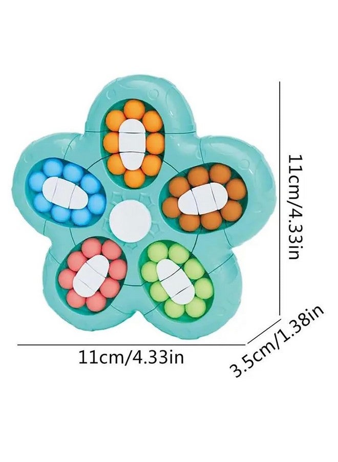 ماجيك واند عصا سحرية على شكل زهرة دوارة لتخفيف التوتر والقلق للأطفال والكبار【عبوة من قطعة واحدة】【متعددة الألوان】 - Image 4