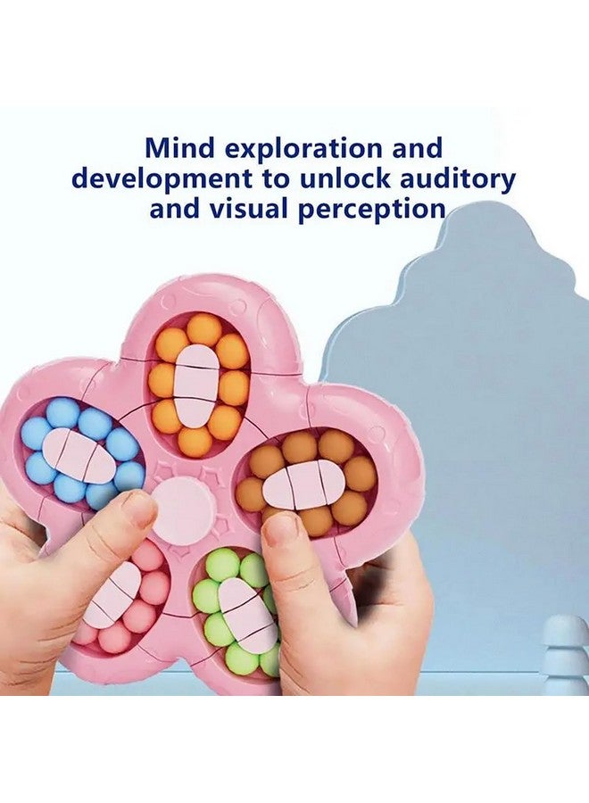 ماجيك واند عصا سحرية على شكل زهرة دوارة لتخفيف التوتر والقلق للأطفال والكبار【عبوة من قطعة واحدة】【متعددة الألوان】 - Image 5