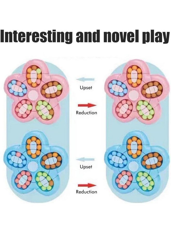 ماجيك واند عصا سحرية على شكل زهرة دوارة لتخفيف التوتر والقلق للأطفال والكبار【عبوة من قطعة واحدة】【متعددة الألوان】 - Image 2