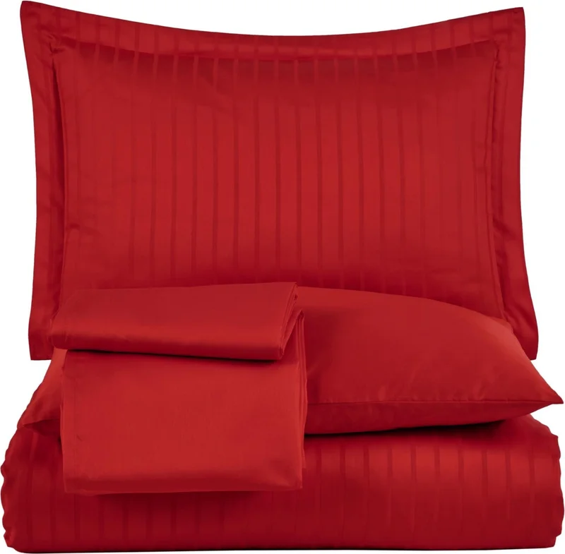 Soley | Calisto | 100% Cotton Double Satin Duvet Cover Set