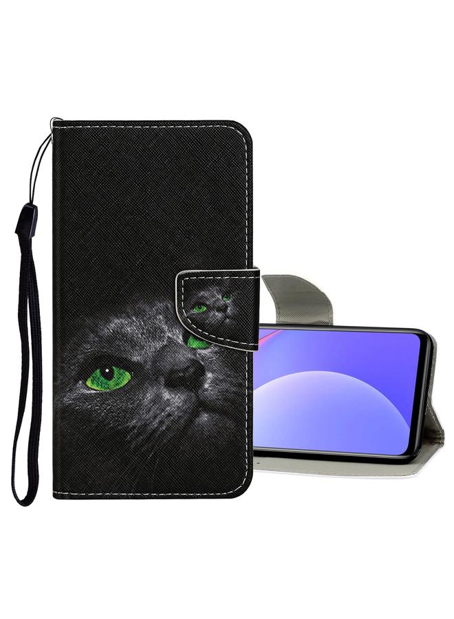 The Bros Case For Xiaomi Redmi K40 Colored Drawing Pattern Flip Leather Case