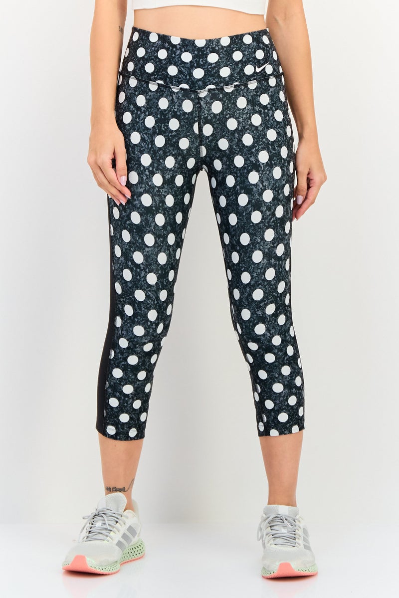 Nike Women Tight Fit Training 3/4 Tights, Multicolor - Image 1