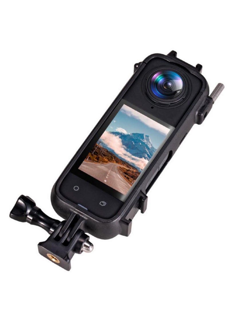 Plastic Fixed Protection Frame For Insta360 X4 Cold Boot Rabbit Cage Expansion Bracket With Base Wrench Screw Camera Accessories Mount Holder Stabilizer Support Stand Grip - Image 5