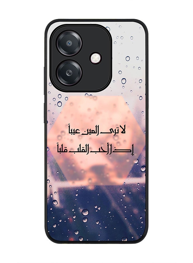 Stylizedd For Oppo A5i Case,Slim fit Camera Protection, Shockproof Thin Phone cover  - When The Heart Loves
