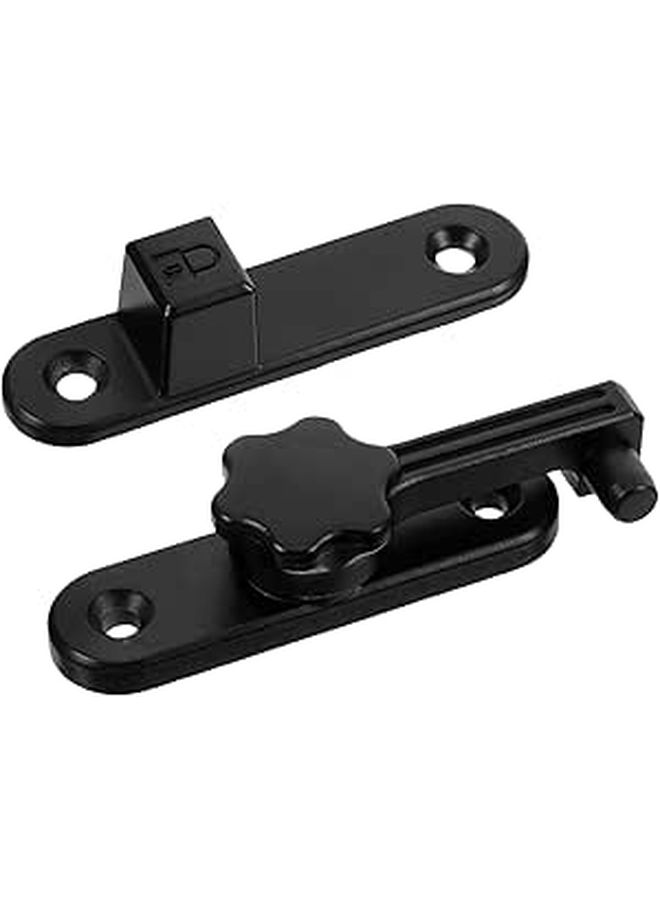 Sewroro Interior Door Latch Barrel Bolt Slide Lock with Screws Anti-Theft Security Latch Push Pull Lock for Hotel Brown Zinc Alloy - Image 1