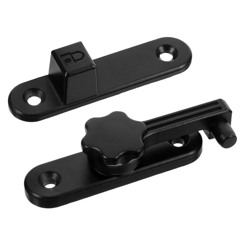 Sewroro Interior Door Latch Barrel Bolt Slide Lock with Screws Anti-Theft Security Latch Push Pull Lock for Hotel Brown Zinc Alloy - Image 2