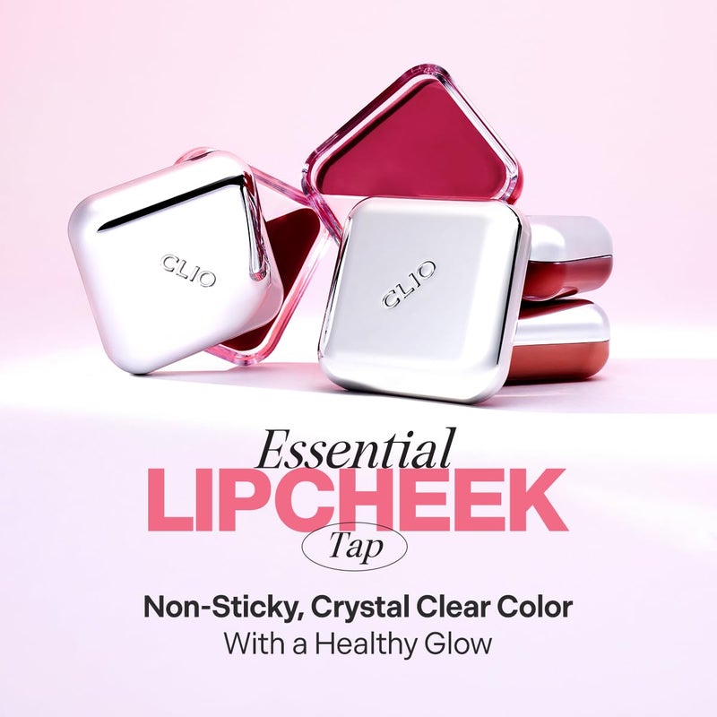 CLIO PROFESSIONAL CLIO Essential Lip & Cheek Tap, Easy to Use, Glides on Effortlessly, Non-Greasy, Travel-Sized Creamy & Blendable Color For Lips & Cheeks (01 PEACH FLUSH, One Size) - Image 2