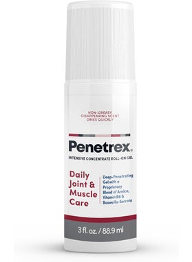 penetrex Penetrex Joint & Muscle Therapy Roll On - Soothing Gel for Back, Neck, Hands, Feet - Premium Whole Body Rub with Arnica, Vitamin B6 MSM & Boswellia - 3oz 