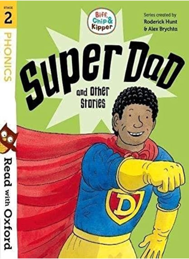 null - Read with Oxford: Stage 2: Biff, Chip and Kipper: Super Dad and Other Stories - Image 1