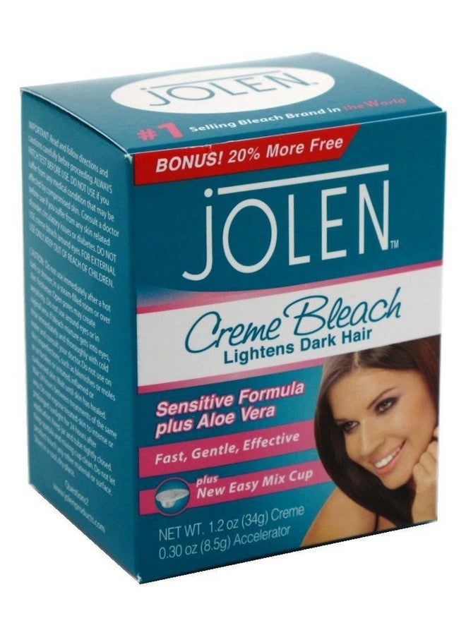 jOLEN Olen Creme Bleach Sensitive Formula Plus Aloe Vera 1Oz.(Pack Of 6) - Image 3