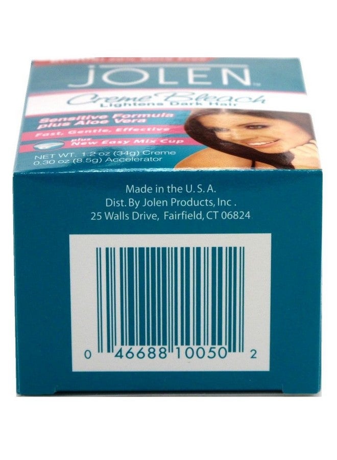jOLEN Olen Creme Bleach Sensitive Formula Plus Aloe Vera 1Oz.(Pack Of 6) - Image 4