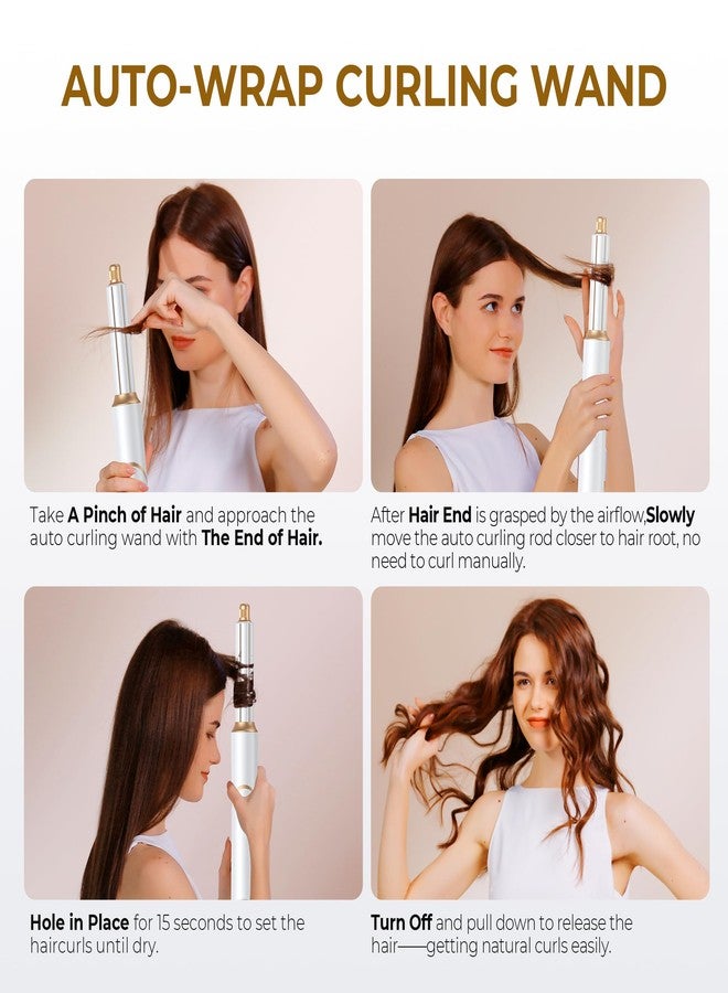 trylater Hair Dryer Brush with Detachable Air Styler,Negative Ionic Magic Hair Styler,Hot Air Brush - Image 4