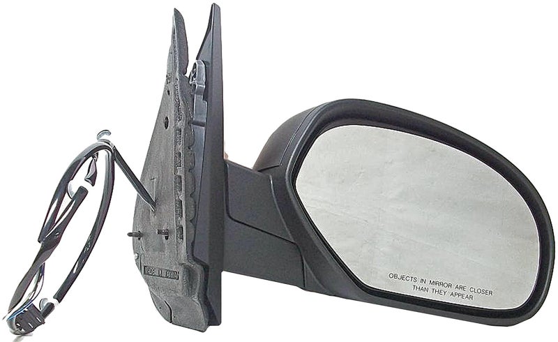 Dorman 9551829 Passenger Side Power Door Mirror  Heated  Folding Compatible with Select Chevrolet  GMC Models Black