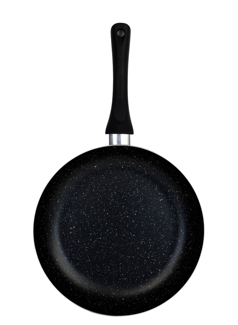 Wilson Fry Pan with Durable Marble Coating, Induction Safe Non-Stick Frying Sauté Pan, Forged Aluminium Construction Induction Bottom Skillet Pan 28CM - Image 3