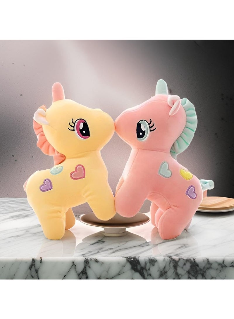 Unicorn Soft Toy Stuffed Teddy Bear For Kids 1Pcs Set For Gifts Girls Birthday And For Special Occasion - 25Cm  - Image 2
