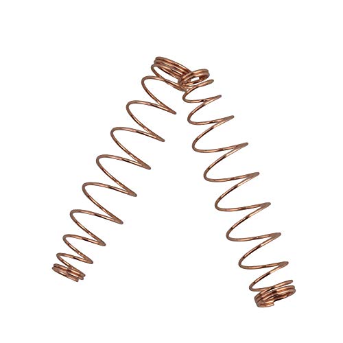 BQLZR Piano Keys Spring Golden Copper Jack Wire Spring For Upright Piano Repair Part Replacement Pack of 90 - Image 2