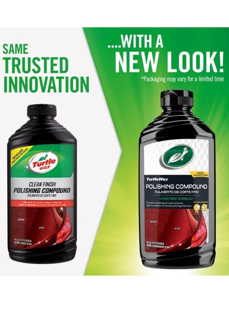 TurtleWax Premium Grade Clean Cut Polishing Compound  - Image 3