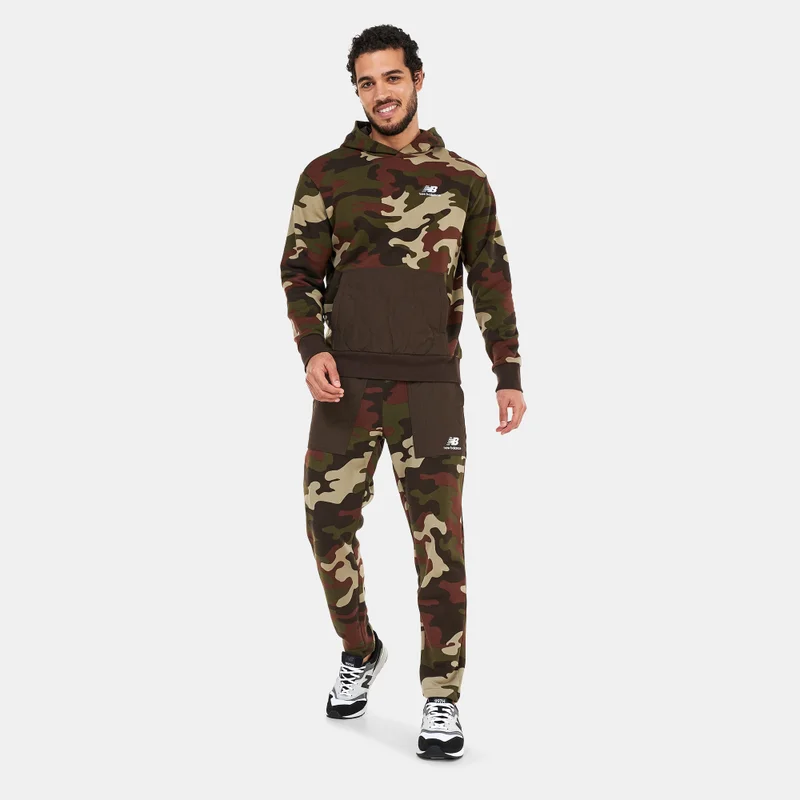New Balance Men's Athletics Camo Fleece Pants