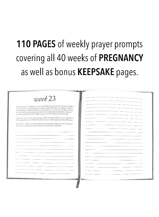 DUNCAN & STONE PAPER CO. Dear Baby: A Pregnancy Prayer Journal & Memory Book for Expecting Moms - Image 3