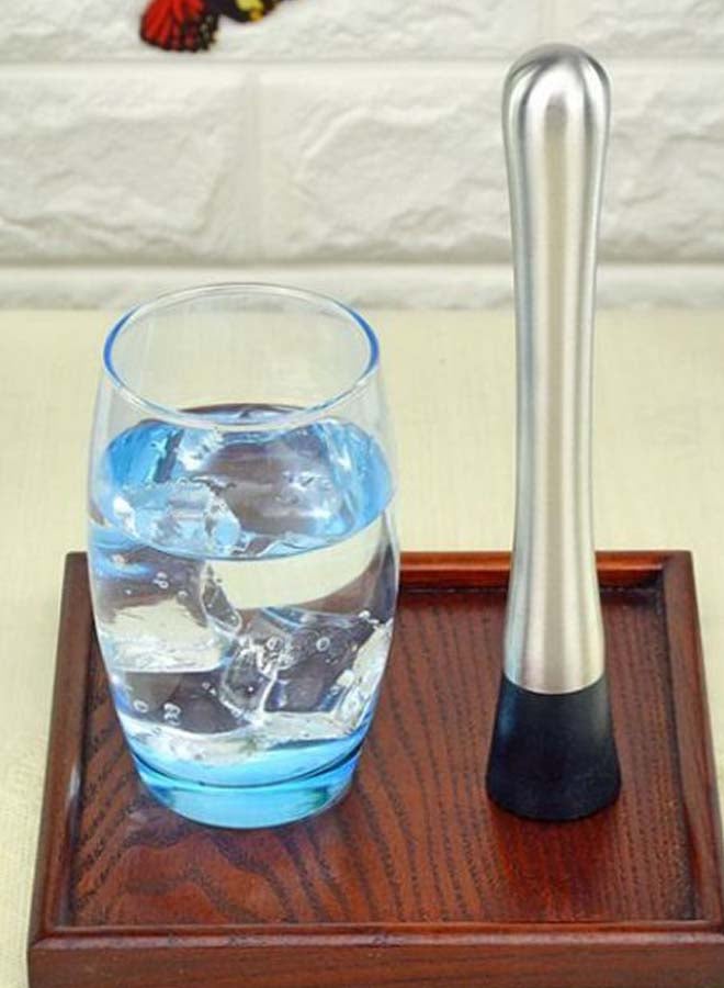 اليشمك عصا كسارة الثلج أسود/ فضي - Image 2