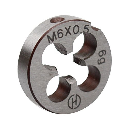 KMIAN TOOLS قالب دائري يدوي 6 مم × 0.5 مم، قالب خيوط آلي M6 × 0.5 مم - Image 2