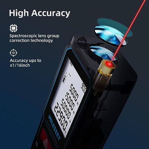 MILESEEY Laser Measurement Tool, 229Ft Laser Measure with Digital Angle Level, Laser Tape Measure with Phone App, Record Data and Make Your own Sketch Support Hand-Drawn Plan/Draw on Picture - Image 4