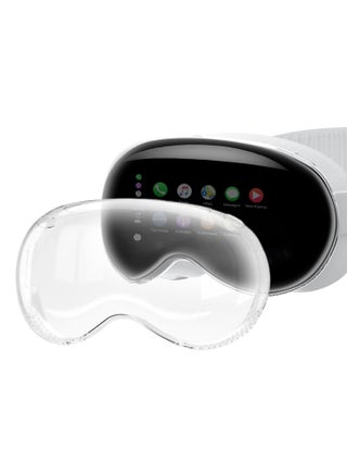 Compatible with Apple Vision Pro Case and Protective Cover TPU Protective Cover for Vision Pro VR Headset Accessories Ultimate Defense with Style Crystal Clear Slim Fit Shockproof Transparent - pzsku/Z8E4A6F8702C33CD8FF6EZ/45/_/1718691324/16ce7433-8553-49e1-aa41-5086f9b98e28