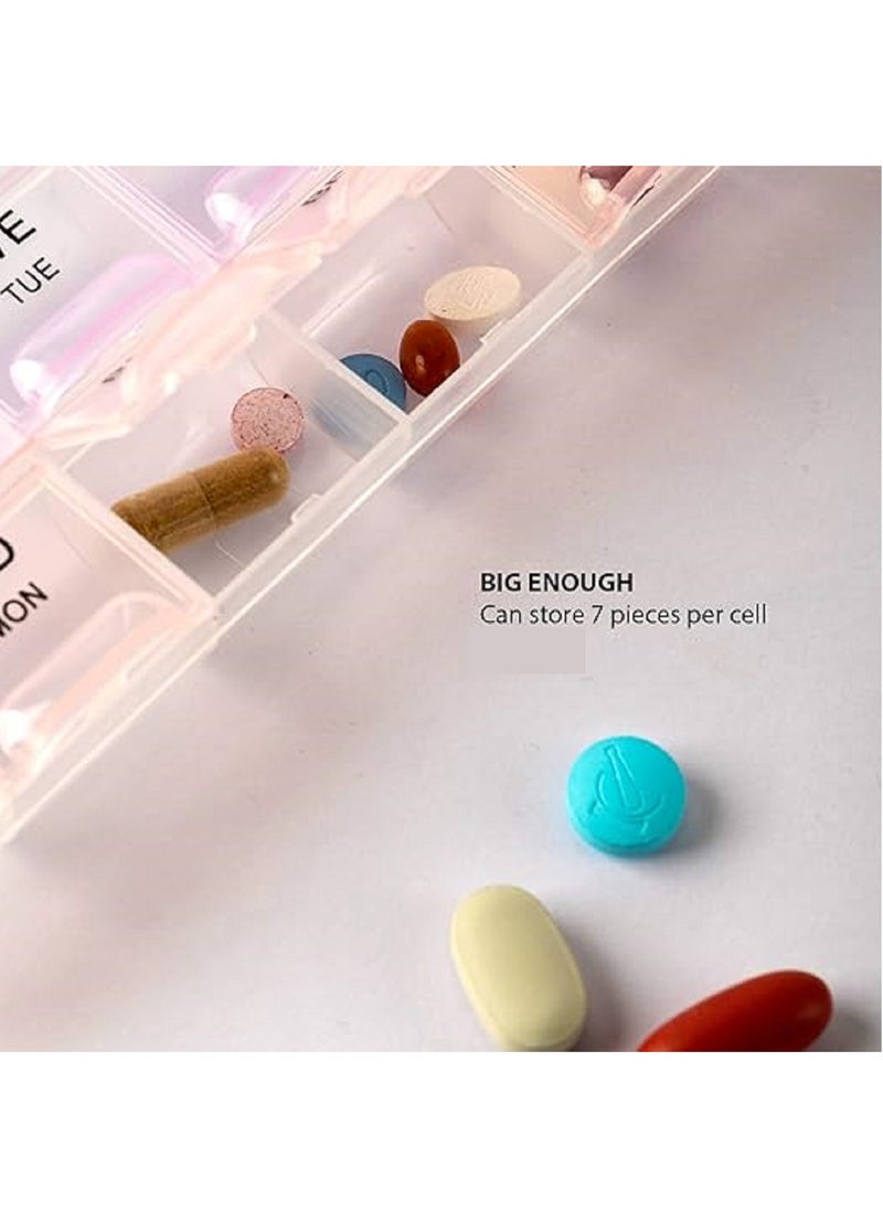 Pill Organizer Medicine Storage Box With Key Chain - Pink Color - pzsku/Z8E4A7667EB622A781832Z/45/_/1737201390/353ae9cd-bb17-48e9-87e0-48bb07b4797f