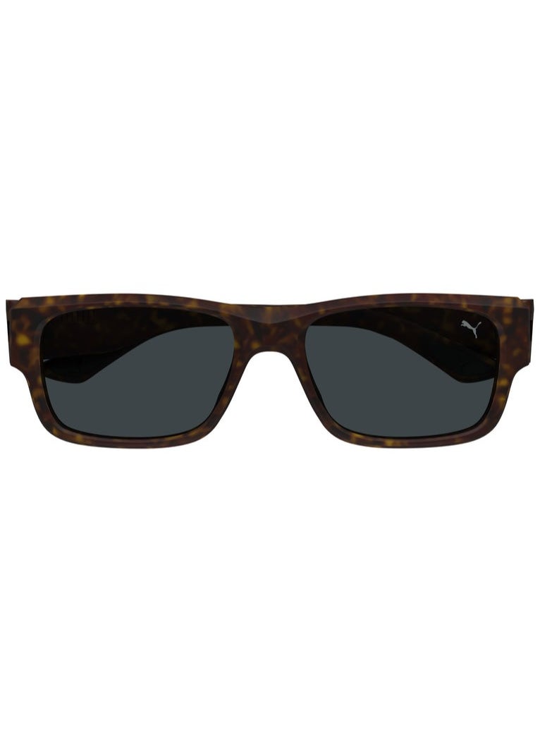 PUMA - Puma PU0438S 003 57 Men's Sunglasses - Image 1