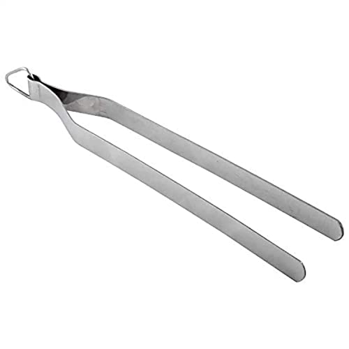 RJ kitchenware Store Stainless Steel Tong/Cake/for Frying Baati Tong Stainless Steel Tong Roti Chapati Chimta Chipya,Tong Pakkad, Sansi, Tong, Kitchen Tool pincer, Chimta, Utility Holder - Image 2