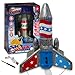 Hyper Drive SkyTwister Rocket Rechargeable Electric Launch Rocket With Parachute Deploy Flies Up To 200 Feet Safe Toy For Kids Ages 8 Fully SelfContained Launch Kit - Image 2