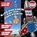 Hyper Drive SkyTwister Rocket Rechargeable Electric Launch Rocket With Parachute Deploy Flies Up To 200 Feet Safe Toy For Kids Ages 8 Fully SelfContained Launch Kit - Image 4