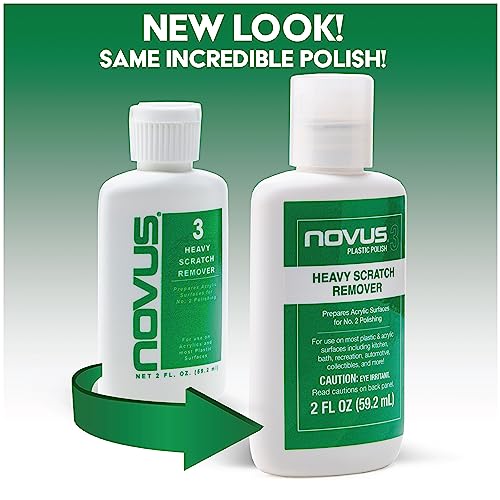 NOVUS 7082 | Heavy Scratch Remover #3 | 8 Ounce Bottle - Image 3