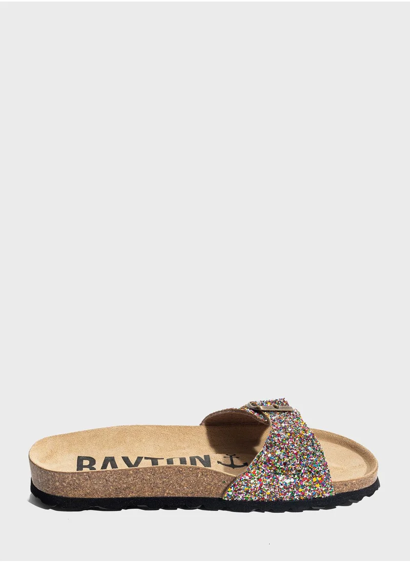 BAYTON Zephyr One Strap Flat Sandals