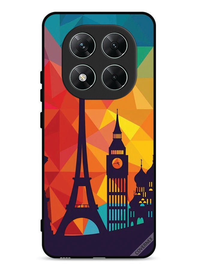 Covernex Xiaomi Poco X7 5G Protective Case Cover Colorful Pattern Paris - Image 1