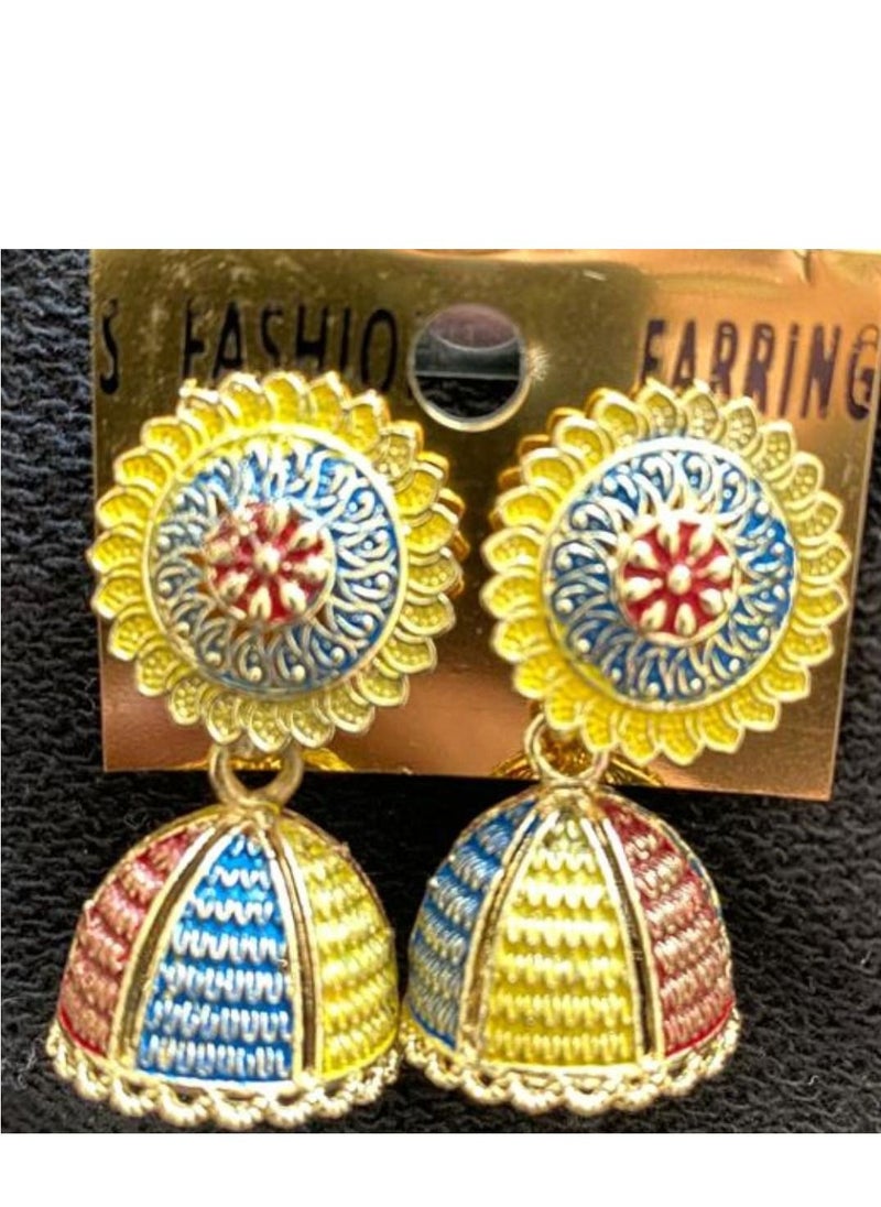 Generic Multicolor modern Earrings for women  - Image 2