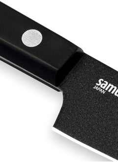 Samura Shadow Paring Knife Black Non-Stick Coating 4.0″ | 58-59 Hardness | AUS-8 Blade | Durable ABS Plastic Handle | Professional Chef Knife | Precision Cutting | Easy Handling | Kitchen Accessory  - Image 2