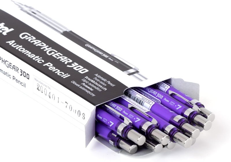Pentel Graph Mechanical Pencil 0.7mm Violet - Image 2