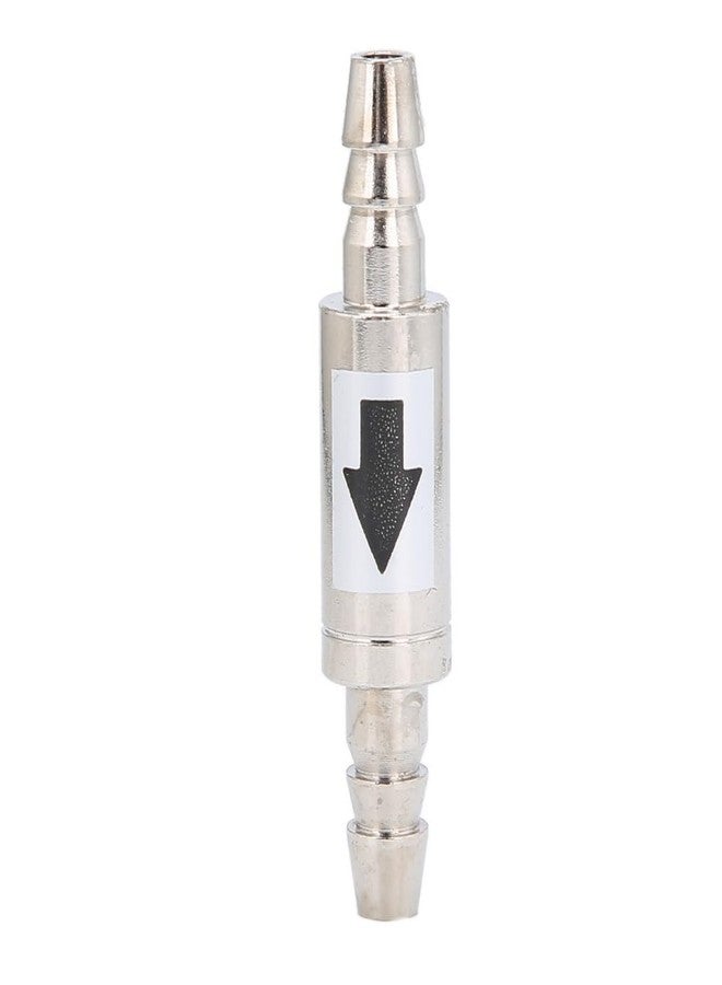 Chiffonade 1.6in Stainless Steel 1-Way Valve Aquarium CO2 Check Valve Leak-Proof Water Backflow Prevention for Fish Tank Air Pump - Image 1