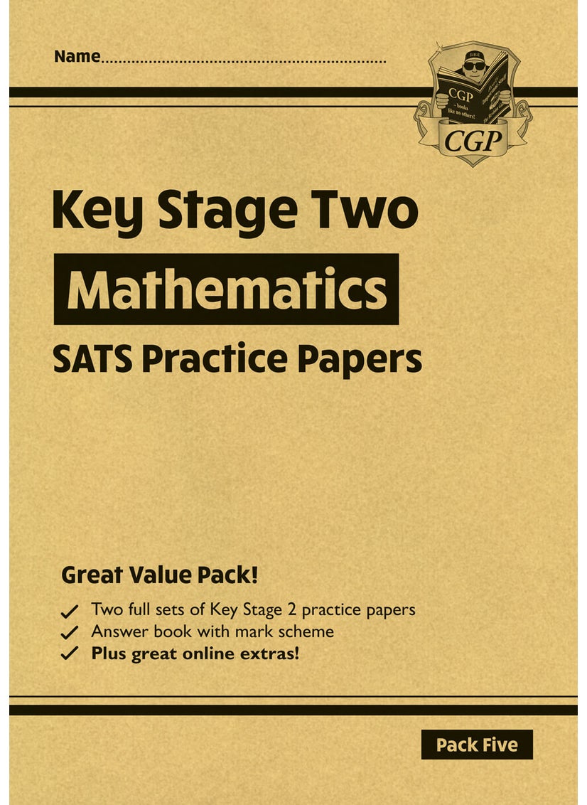 null - KS2 Maths SATS Practice Papers: Pack 5 - for the 2025 tests (with free Online Extras) - Image 1