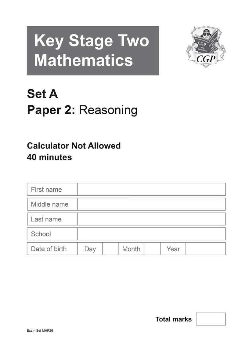 null - KS2 Maths SATS Practice Papers: Pack 5 - for the 2025 tests (with free Online Extras) - Image 1