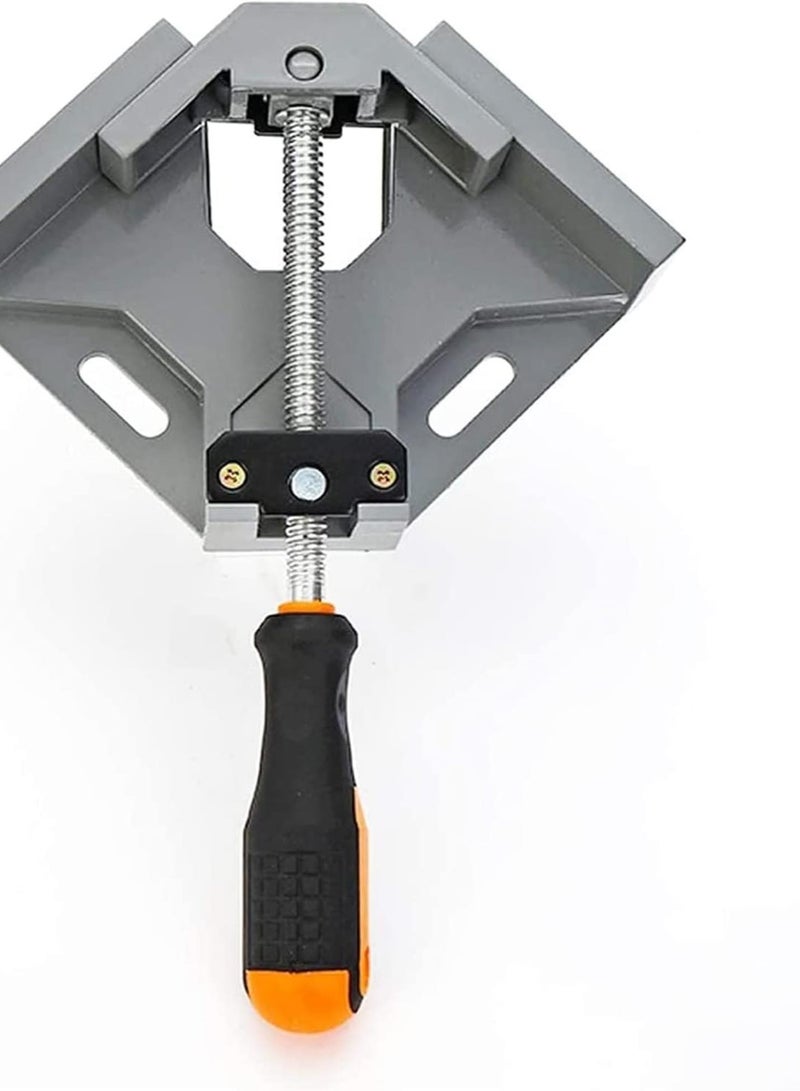 GGOOT Hardware Tool 90 Degree Aluminum Alloy Single Handle Double Handle Woodworking Right Angle Clamp Angle Clamp Fish Tank Photo Frame Tool  - Image 1